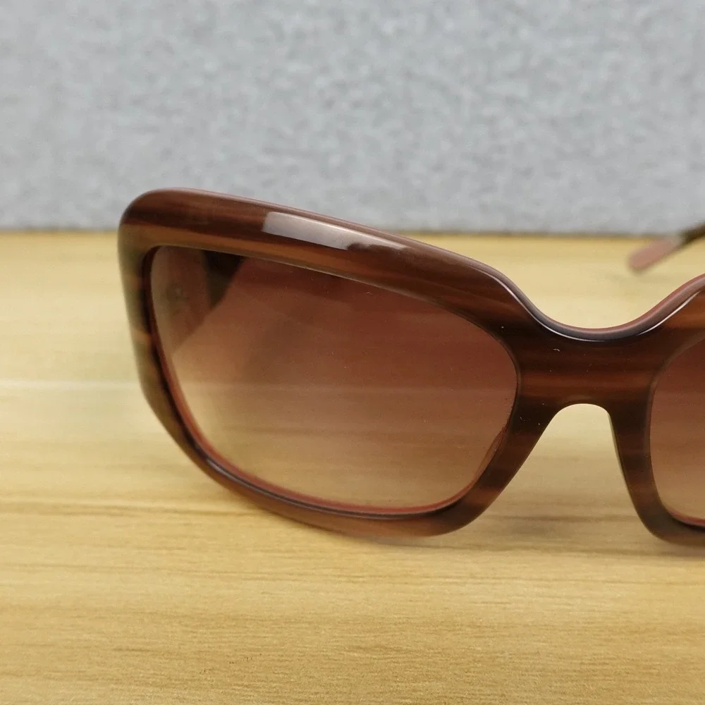 Oliver Peoples Athena Sunglasses 62-16-115 Brown Pink Gradient Lenses Japan